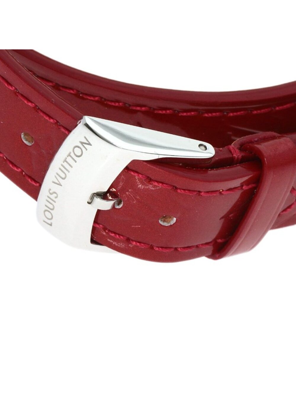 Louis Vuitton Tumble Heart Watch SS Leather - Picture 8 of 15